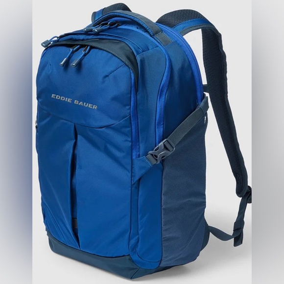 Men's Adventurer Blue BackPack 2.0 - Eddie Bauer NWT - Picture 1 of 5